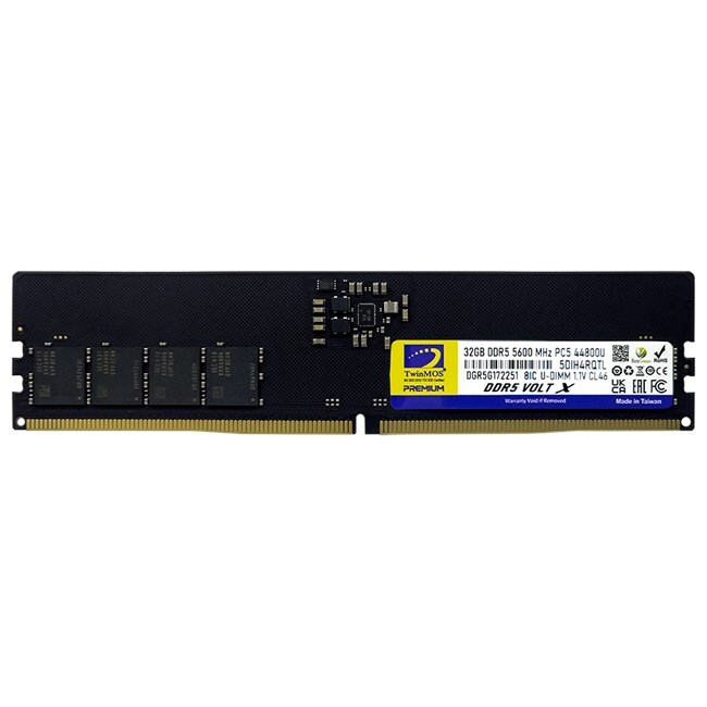 TWINMOS TwinMOS 32GB DDR5 5600MHz (TMD532GB5600U46WO)