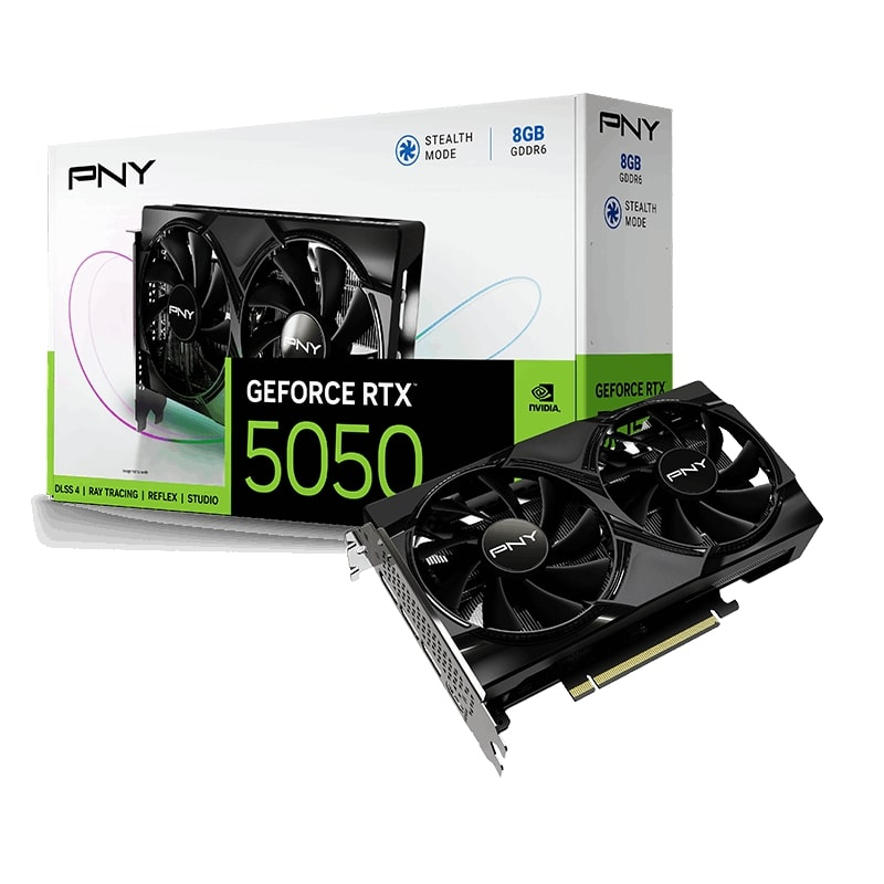PNY PNY RTX5050 8GB 128Bit Siyah Ekran Kartı (VCG50508DFXPB1)