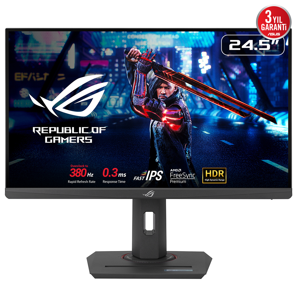 ASUS 24.5" Asus ROG STRIX XG259QNS 0.3ms 380Hz FHD HDR HDMI DP USB Vesa Pivot