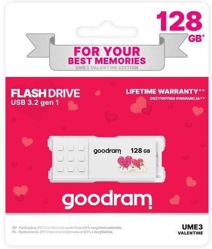 GOODRAM Goodram 128GB Usb3.2 USB Bellek (UME3-1280W0R11-V)-82108