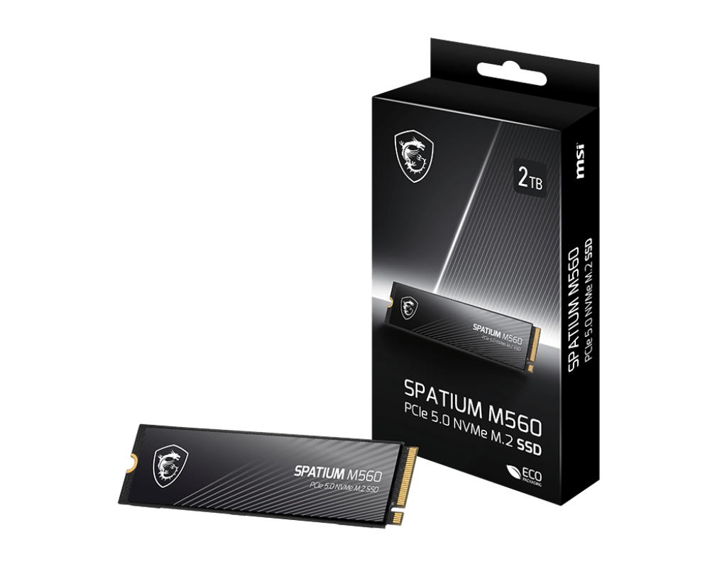 MSI SSD SPATIUM M560 PCIE 5.0 NVME M.2 1TB R:10300 W:8700