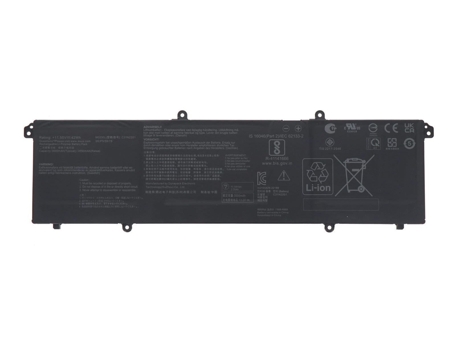 RETRO RETRO Asus C31N2201 Notebook Bataryası