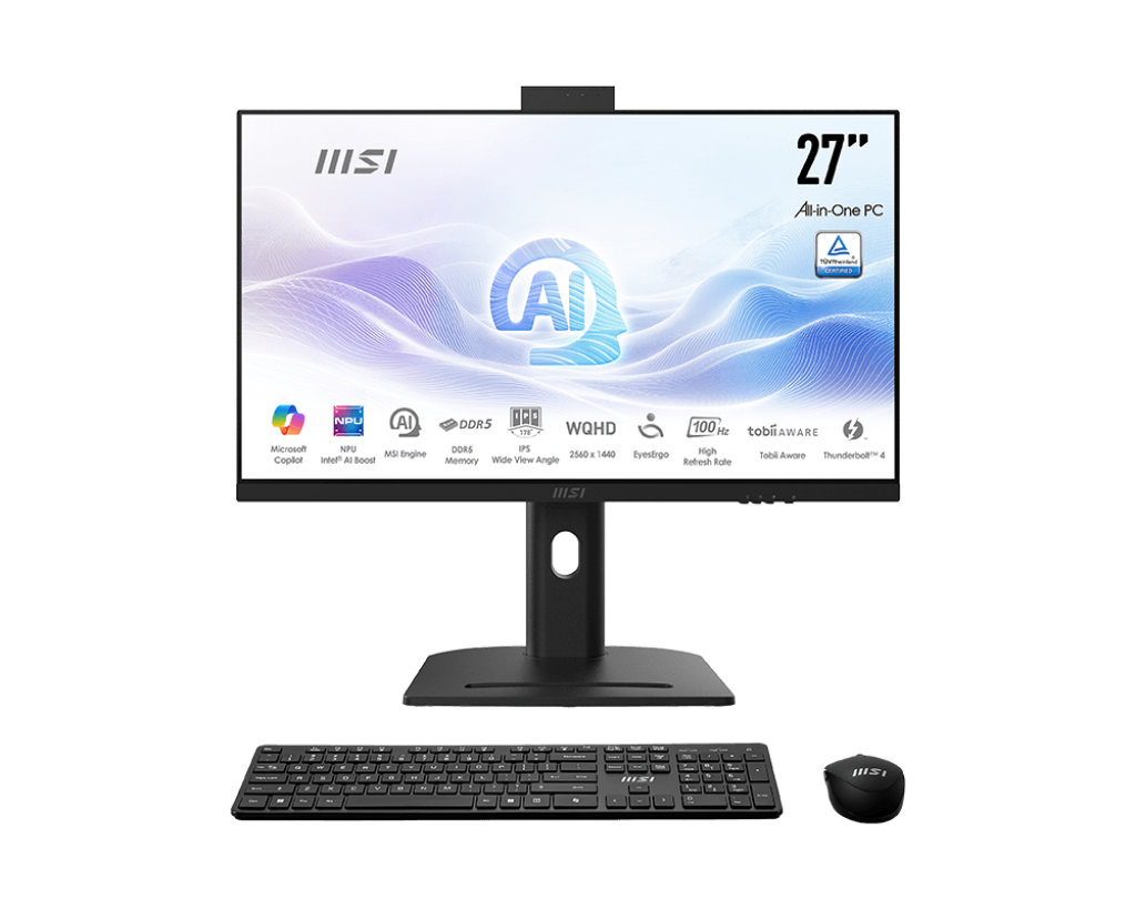 MSI MODERN AM273QP AI 1UM-076XTR [Ultra5-125H] 16GB 1TB SSD 27" WQHD OB VGA FDos