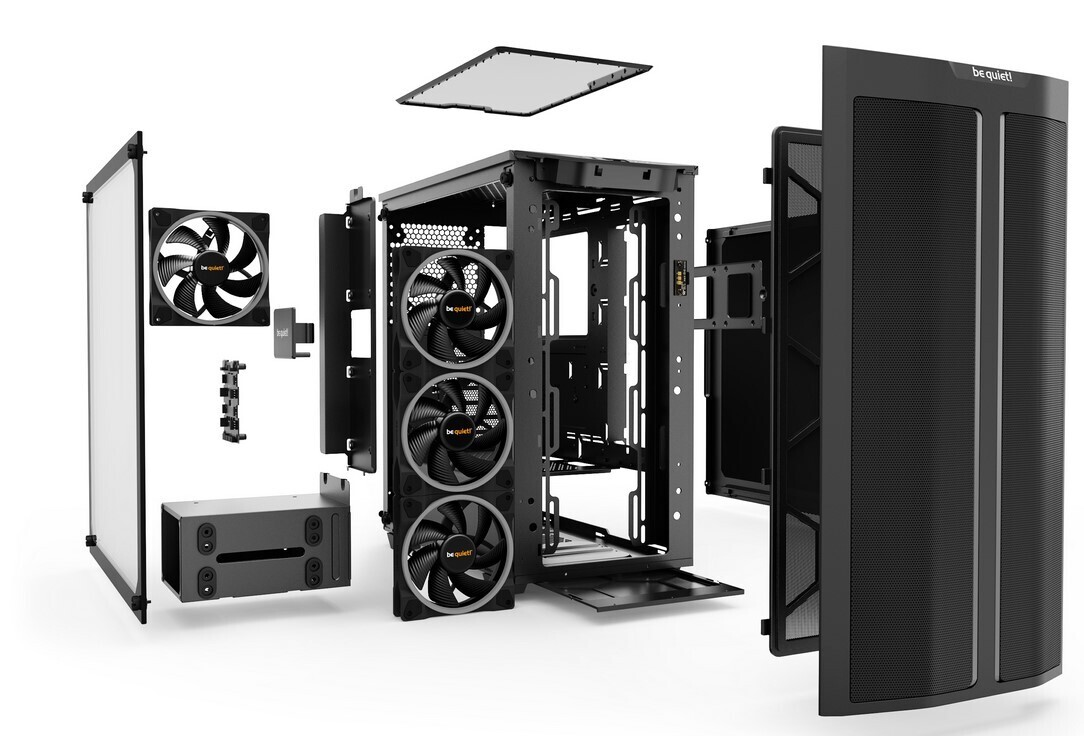 BE QUIET! Be Quiet! Pure Base 500FX ARGB Pencereli Siyah Oyuncu Kasası - BGW43-97479