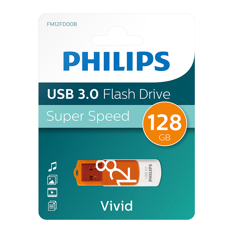 PHILIPS PHILIPS 128GB USB 3.0 100/150MB/S FM12FD00B/00