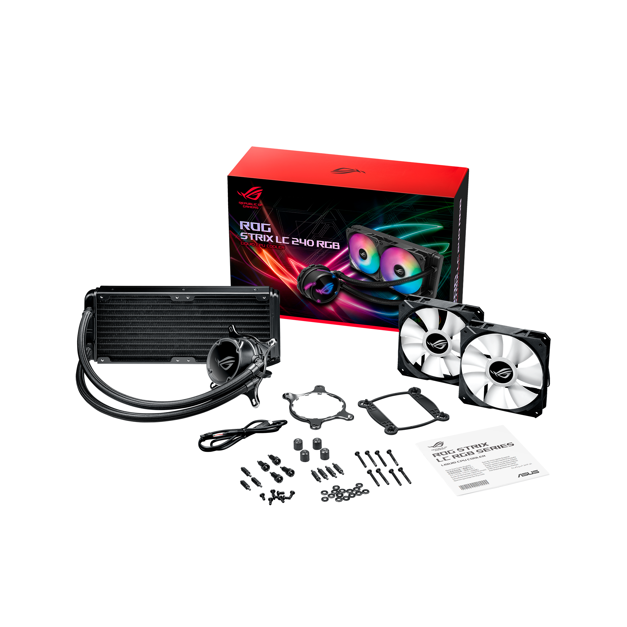 ASUS  240MM ROG STRIX LC 240 RGB SIVI SOĞUTMALI İŞLEMCİ FANI-91899