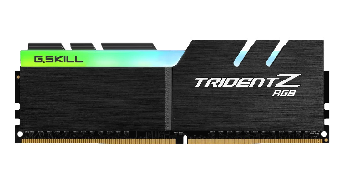 GSKILL GSKILL TRIDENT Z RGB LED DDR4-3200Mhz CL16 8GB (1X8GB) Single (16-18-18-38) 1.35V