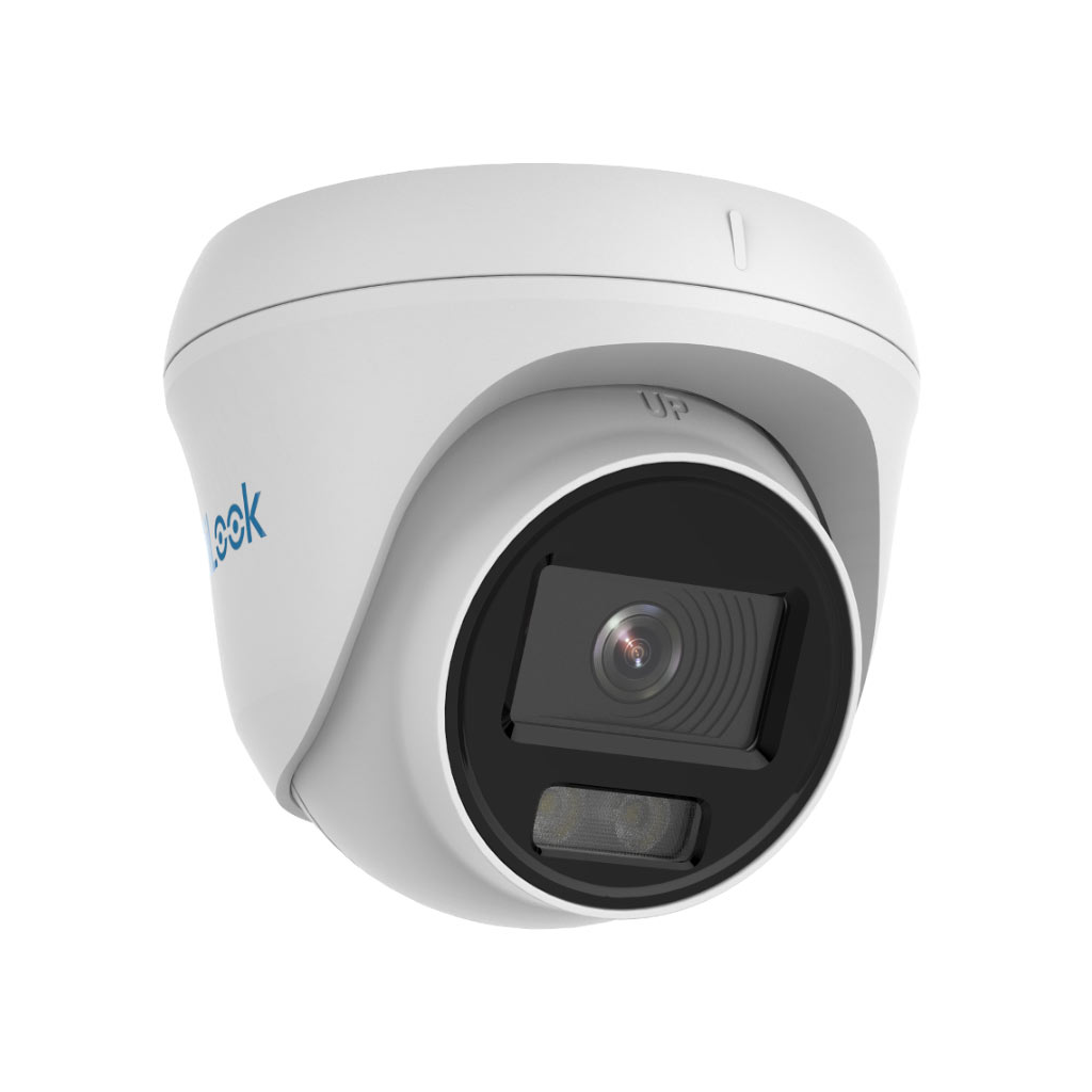 HILOOK  IPC-T229H, 2Mpix, 2,8mm Lens, H265+, 30Mt Gece Görüşü, Color Vu Lite, PoE, Dome, IP Kamera-86039