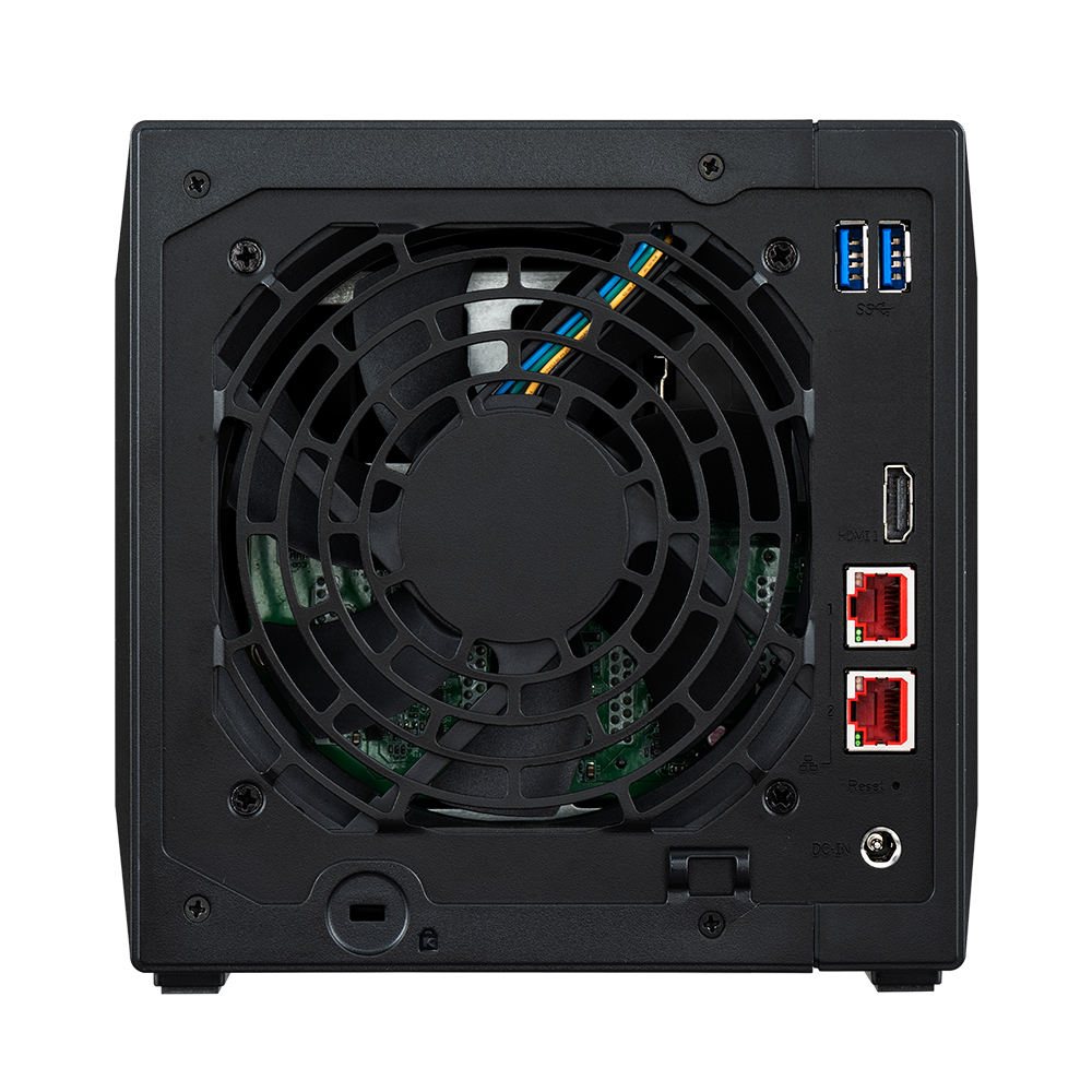 ASUSTOR AS5404T Intel N5105 4 Yuvalı(4X22TB Desteği) 4GB DDR4(8GB Ram Desteği) M.2 x4 2.5GbE x2 USB 3.2 x2 HDMI 2.0b x1-96022