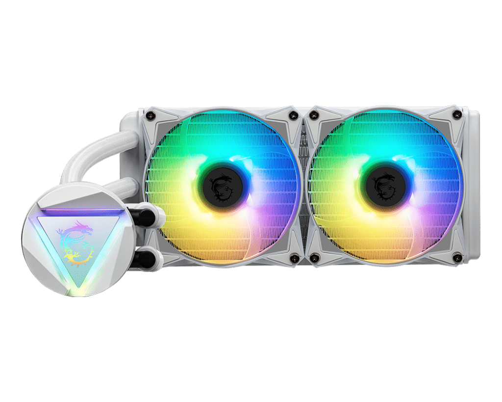 MSI  MAG CORELIQUID 240R V2 WHITE 240mm Beyaz Sıvı Soğutucu ve Kontrolcüsü-83481