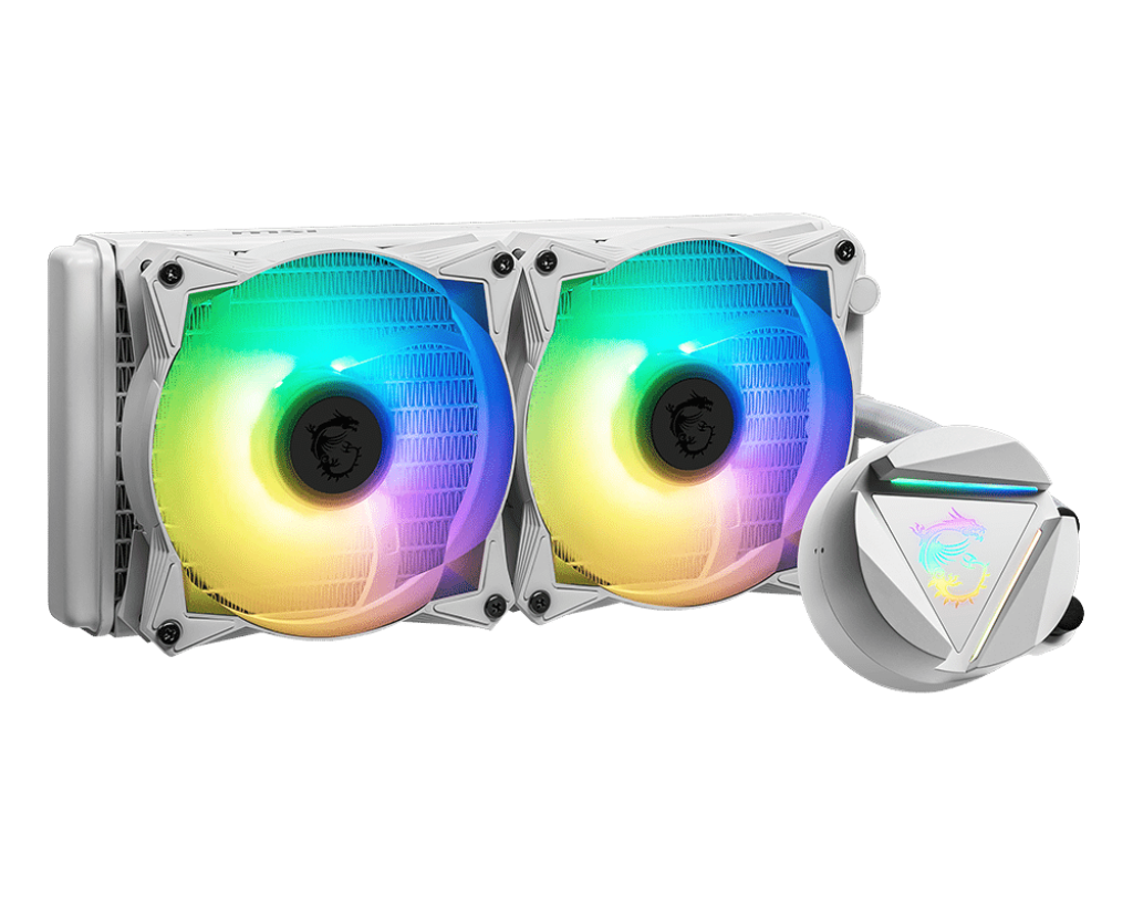 MSI  MAG CORELIQUID 240R V2 WHITE 240mm Beyaz Sıvı Soğutucu ve Kontrolcüsü-83482