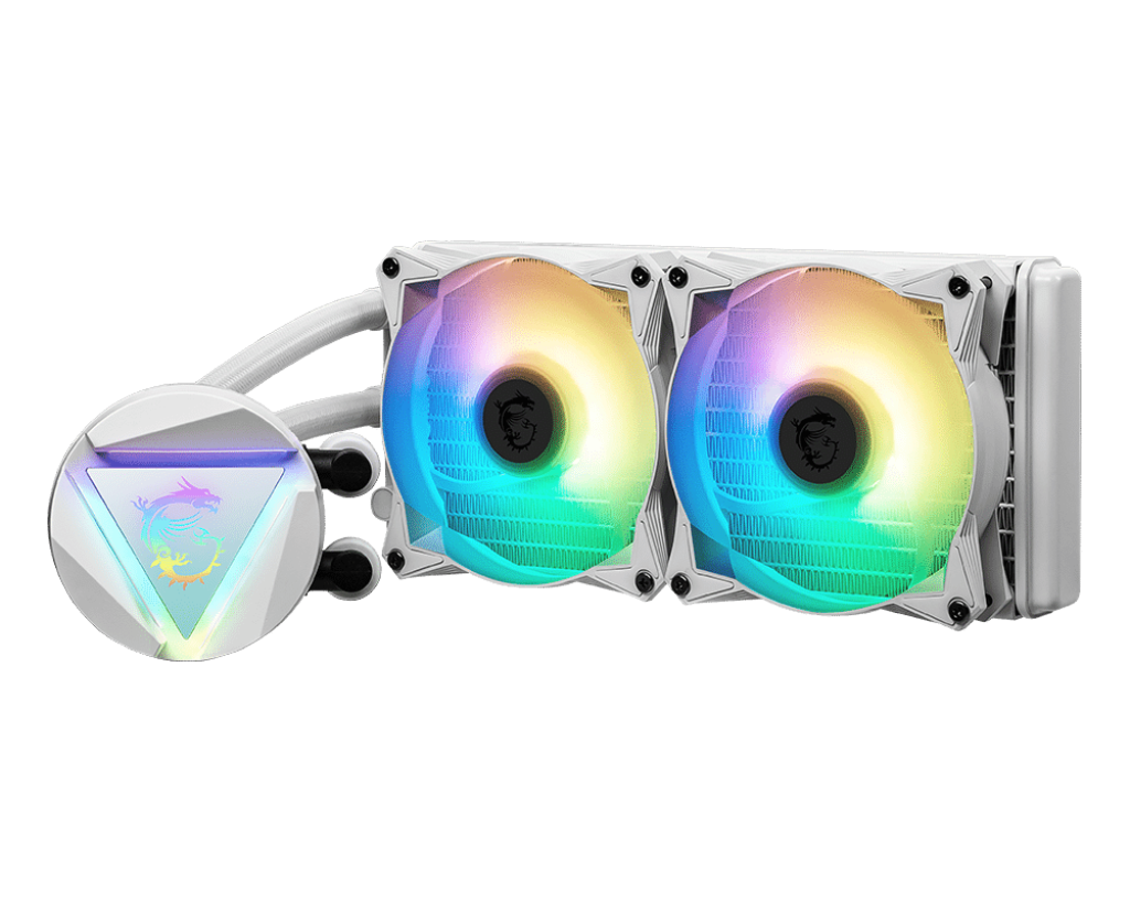 MSI  MAG CORELIQUID 240R V2 WHITE 240mm Beyaz Sıvı Soğutucu ve Kontrolcüsü-83483