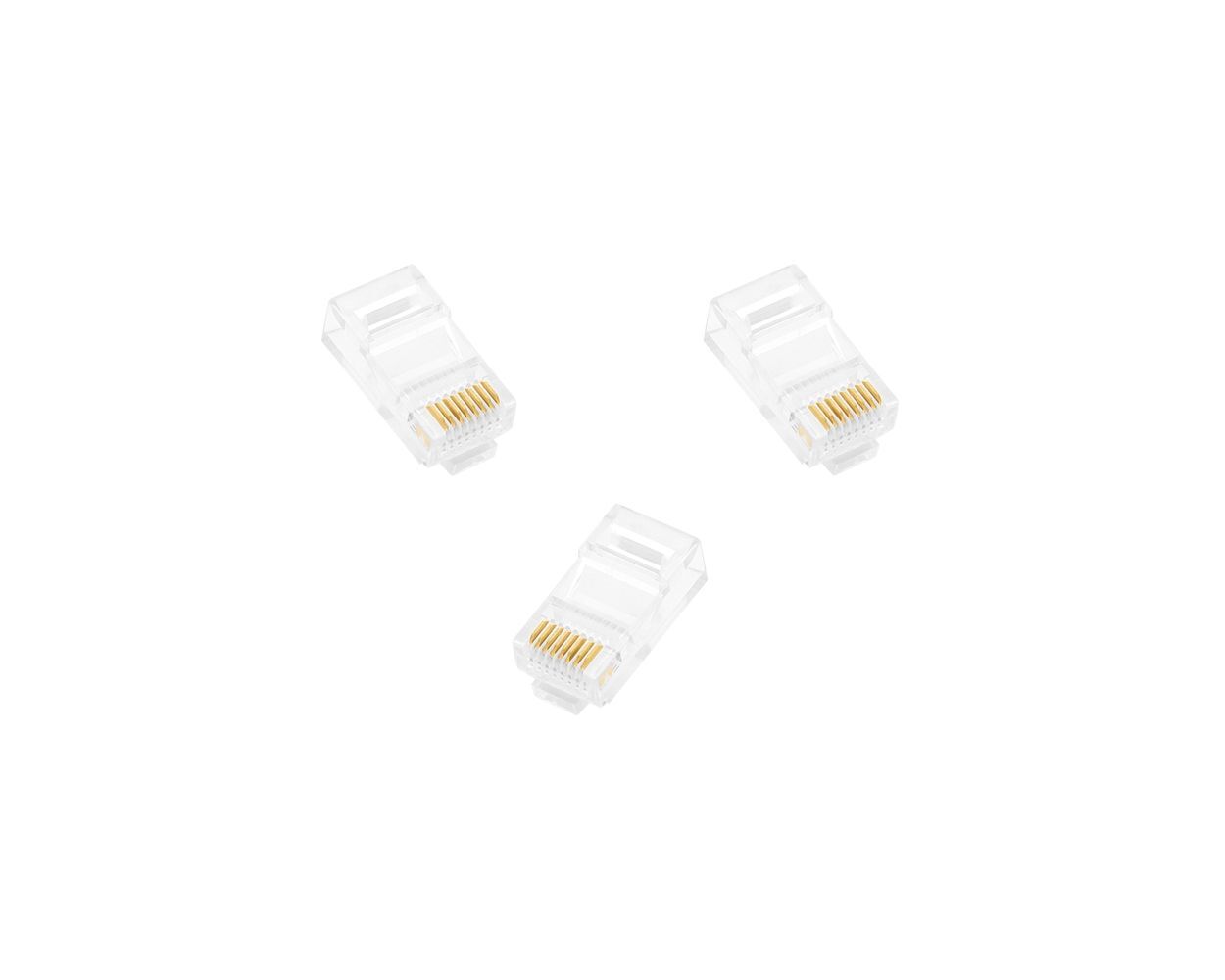 FRISBY  FNW-RJ4530N CAT5 ALTIN KAPLAMA RJ45 KONNEKTOR