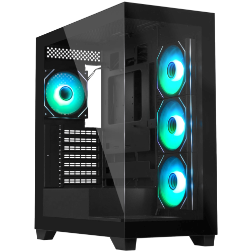 BITFENIX BitFenix CETO 500, 750W 80+ Bronz, Tempered Glass, ARGB, ATX, Akvaryum GAMING KASA