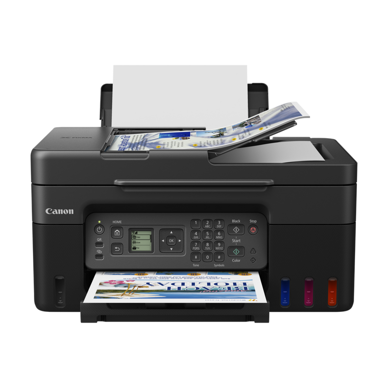 CANON  PIXMA G4470, Renkli, Mürekkep Mega Tanklı, Yazıcı, Tarayıcı, Fotokopi, Fax, Wifi, Bulut, ADF-77984