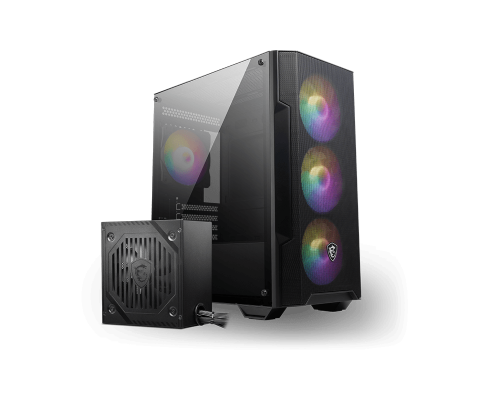 MSI  MAG FORGE M100A D60 600W 80+ Bronze mATX Kasa