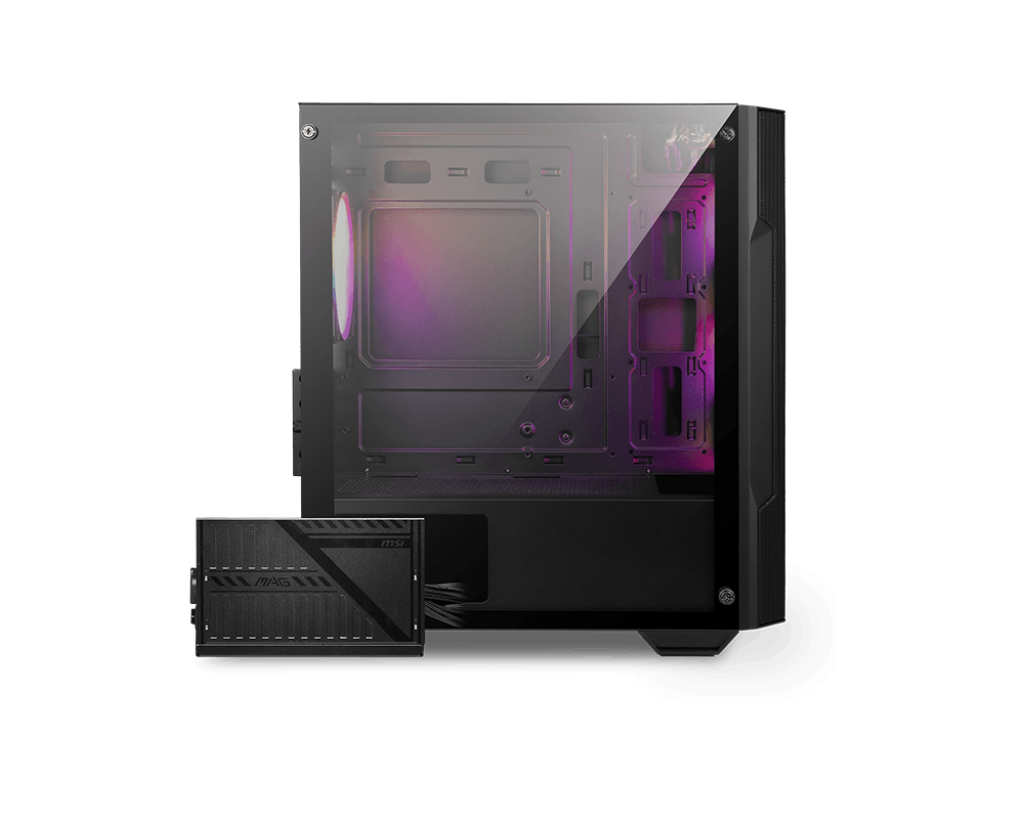 MSI  MAG FORGE M100A D60 600W 80+ Bronze mATX Kasa-89244