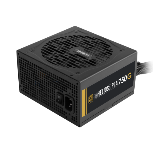 GAMDIAS GAMDIAS HELIOS P1A-750G, 750W, 80+ Gold, Aktif PFC, GAMING, ATX, Power Supply (PSU)