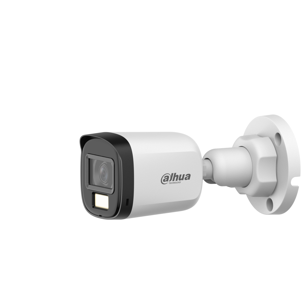DAHUA  HAC-B1A21P-U-IL-A-0360B 2Mpix 25 Mt Gece  Gör., Smart Dual Light, 3,6mm Lens, Dahili Mikrofon, Bullet Kamera