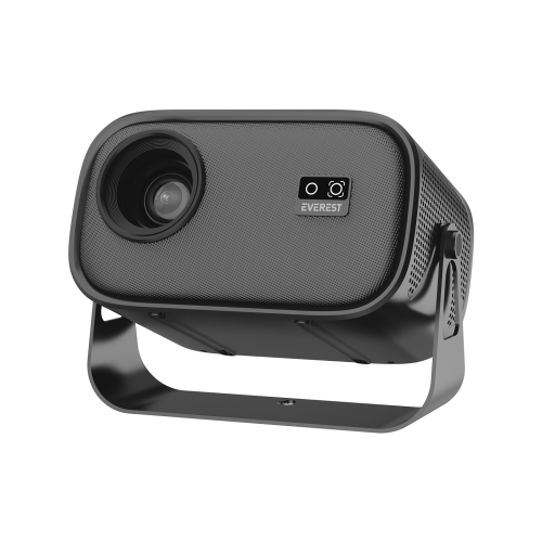 EVEREST  PJ04, 250 LED Lümen, 1280X720, 1xHDMI, 1xUSB, WiFi 6, Bluetooth, 30.000 Saat Led Ömrü, 1.5W Speaker, Android 13, 4K Destekli Projeksiyon Cihazı