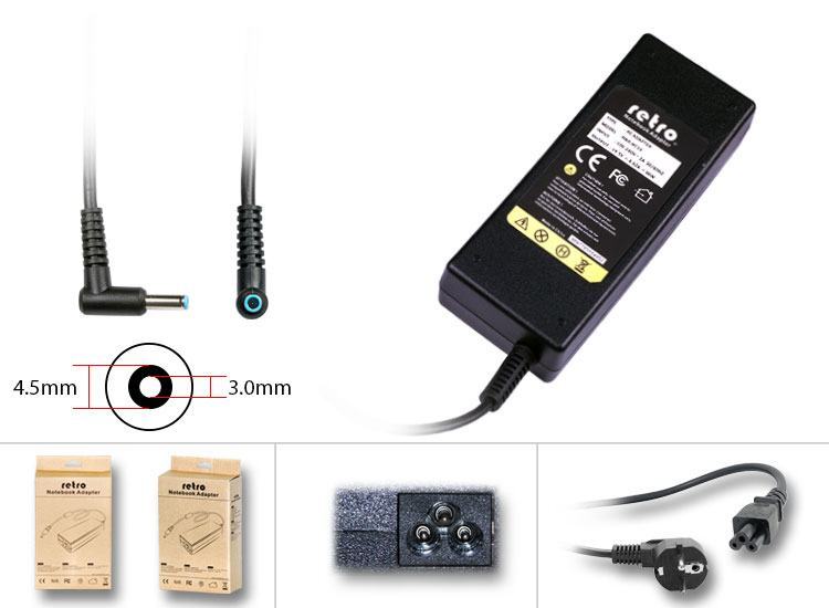 RETRO  Hp Compaq 90W Pinli Uç 4.5mm Notebook Adaptör RNA-HC13