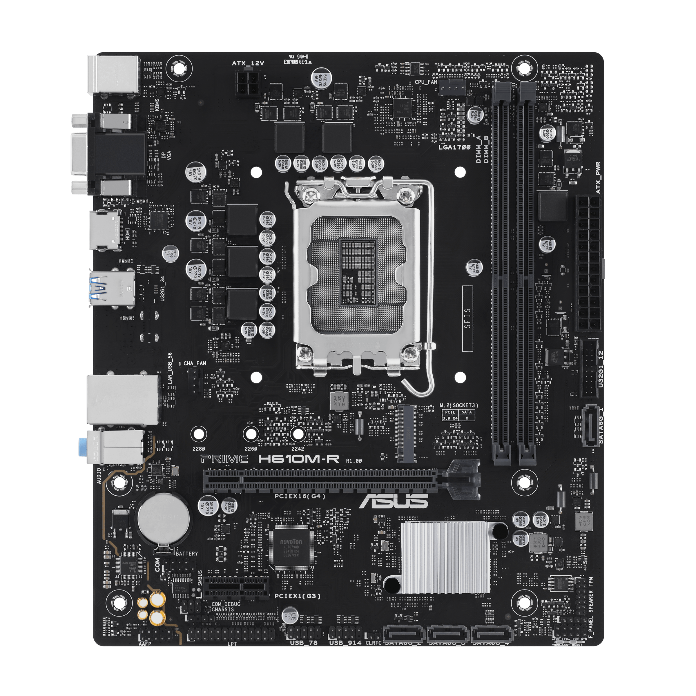 ASUS  PRIME H610M-R-SI INTEL