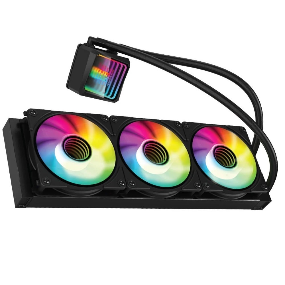POWERBOOST  ALPHA 360B ARGB Fanlı 360mm (LGA1700/AM4/AM5) Uyumlu Sıvı Soğutma