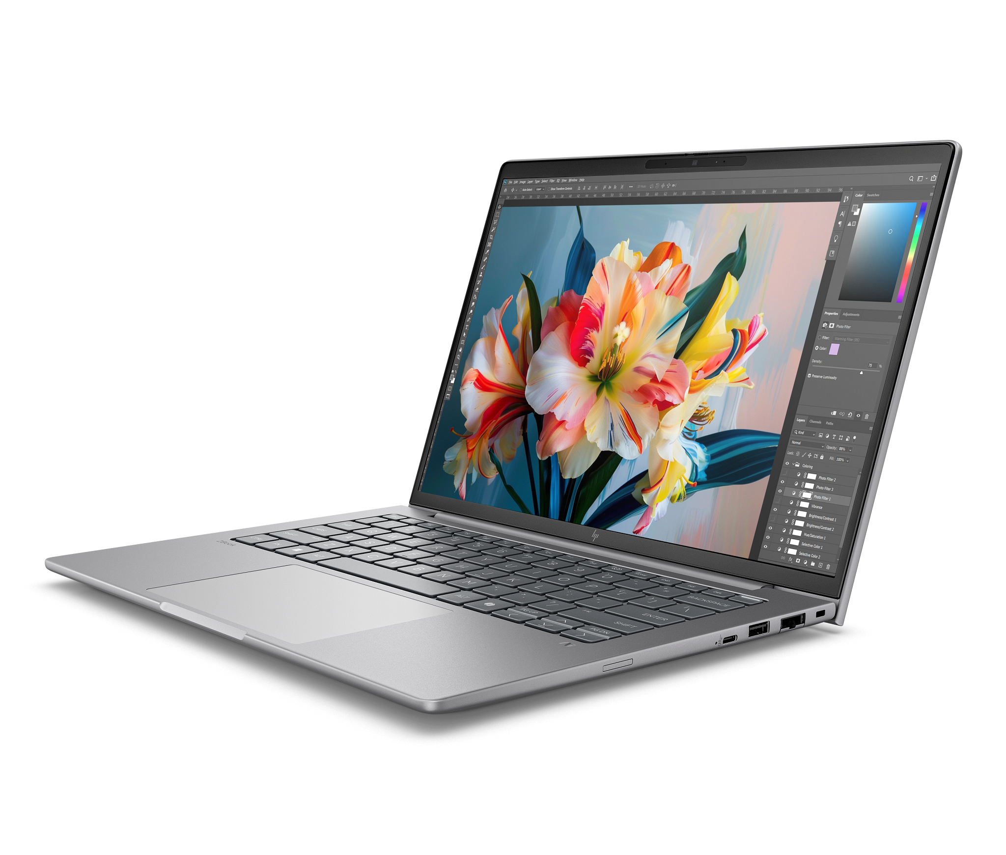 HP HP MWS A3ZW6ET ZBOOK 8 G1i 14 U7-255H 16GB (1x16GB) nECC DDR5 5600 512GB SSD 14 WUXGA NVIDIA RTX 500 Ada 4GB W11P