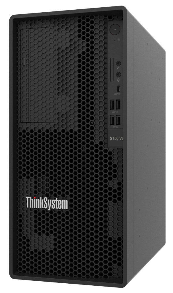 LENOVO 7D8JA043EA  ThinkSystem ST50 V2 1xE-2324G 1x16GB 2x960GBSSD 2x3.5 1x500W (ROK Essential Hediyeli)