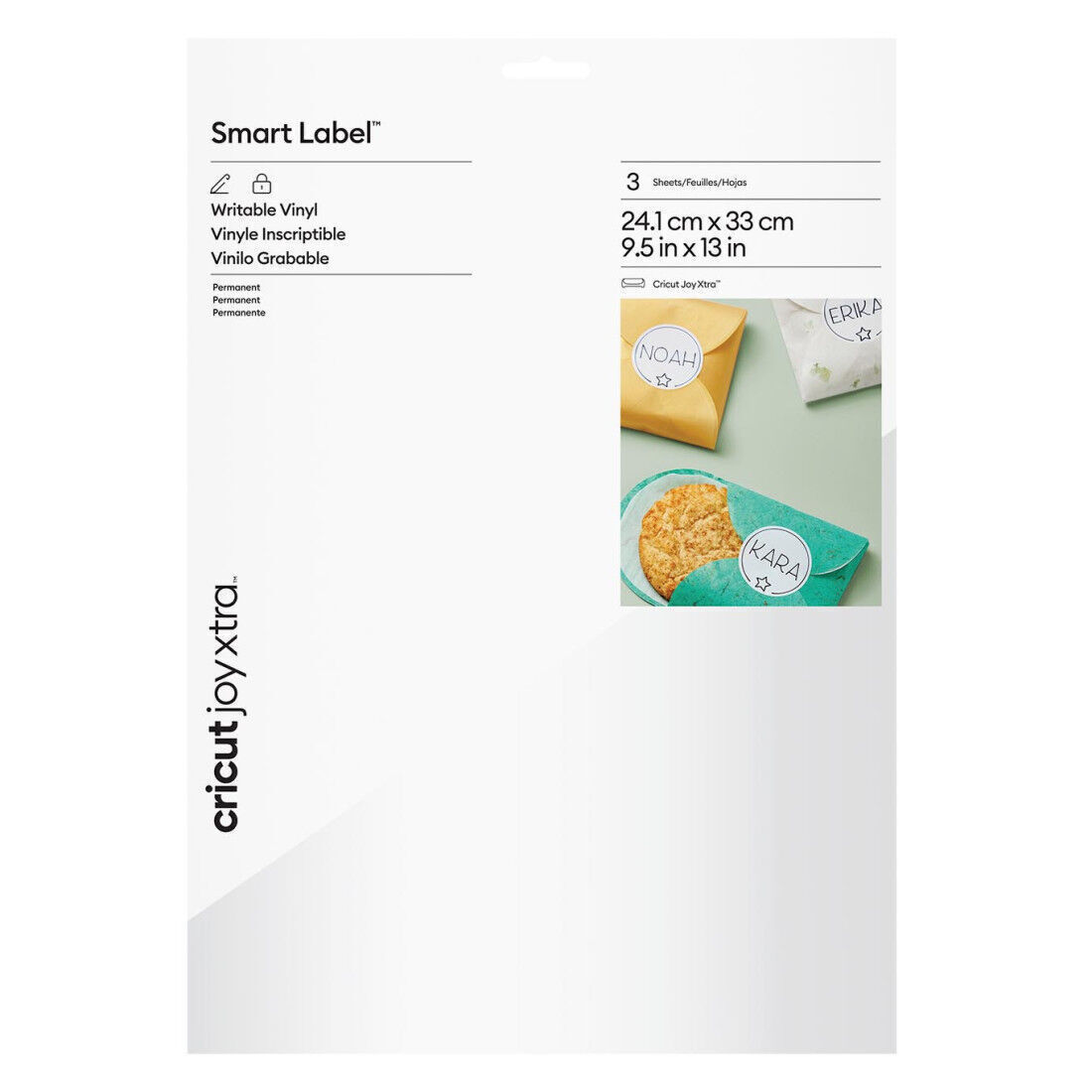 CRICUT 2010336 JOY XTRA SMART VİNİL KALICI 24X33CM YAZILABİLİR BEYAZ DEMO