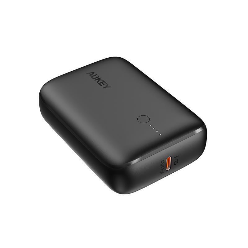 AUKEY  PB-N83S-BK 22.5W SCP 18W PD VE QC 3.0 10000 MAH PD MİNİ TYPE-C POWERBANK -97249