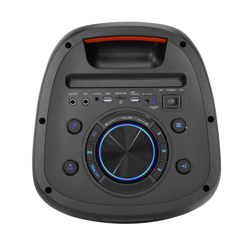 MICROLAB MICROLAB M61, 80W, Taşınabilir, BT/USB/AUX/TF/TWS, RGB Işıklı, 2400mAh Batarya, 2adet VHF Mikrofon, Karaoke/Parti, Bluetooth Speaker,-88824