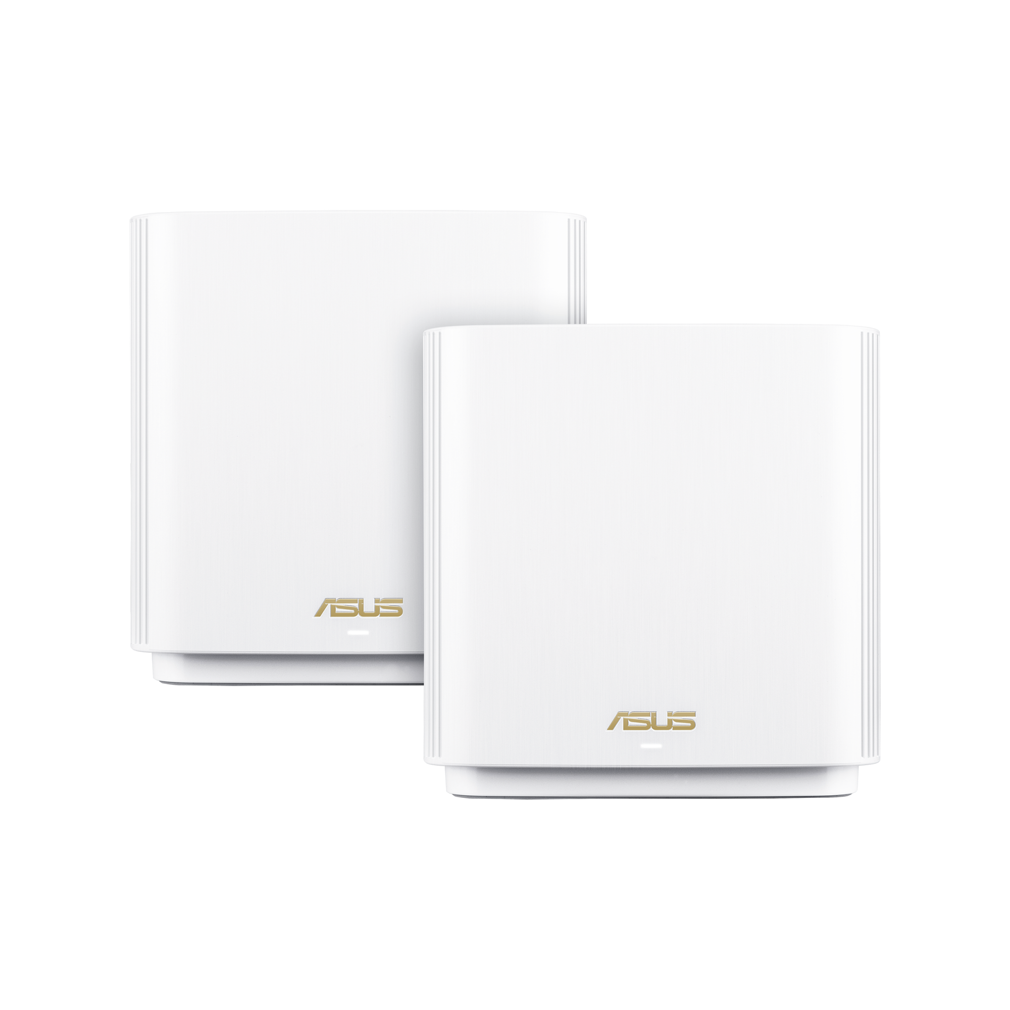 ASUS  ZenWiFi XT8 (Beyaz, İkili Paket) Kablosuz Mesh Sistemi AX6600 WiFi6 Tri-Band AiProtection Pro AiMesh