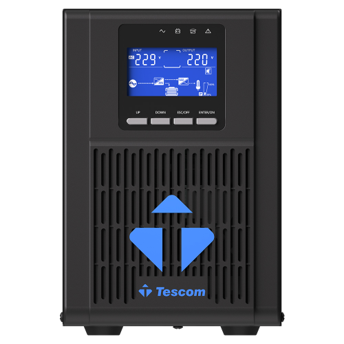 TESCOM TESCOM NeoLine 1000, 1 KVA Online 1F/1F UPS,  (900040313) (2x7A Akü)