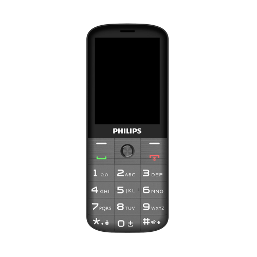 PHILIPS PHILIPS Xenium E227, 32Mb, Siyah, 32Mb Ram, 2,8inc Ekran, Arka Kamera, Çift Sim Desteği, FM Radyo, 1700mAh Pil, El Feneri, Türkiye Garantili