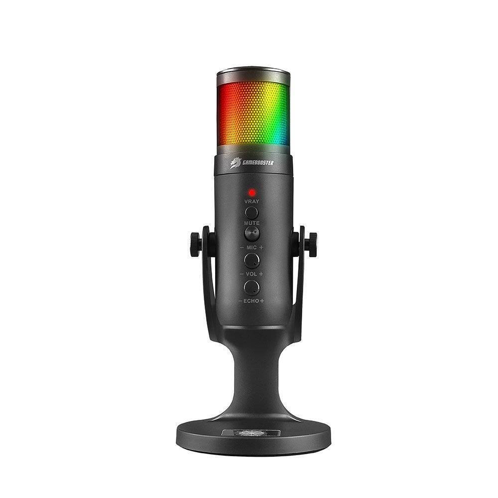 GAMEBOOSTER GameBooster MC120 ProCast RGB Aydınlatmalı Oyuncu/Yayıncı Mikrofonu