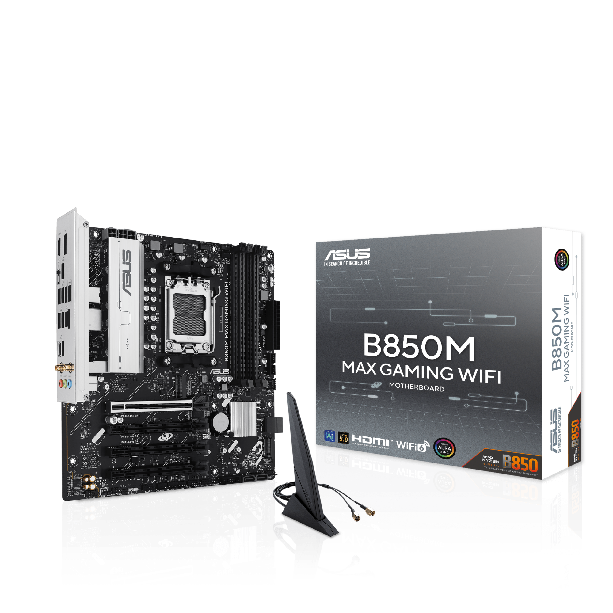 ASUS B850M MAX GAMING WIFI AMD
