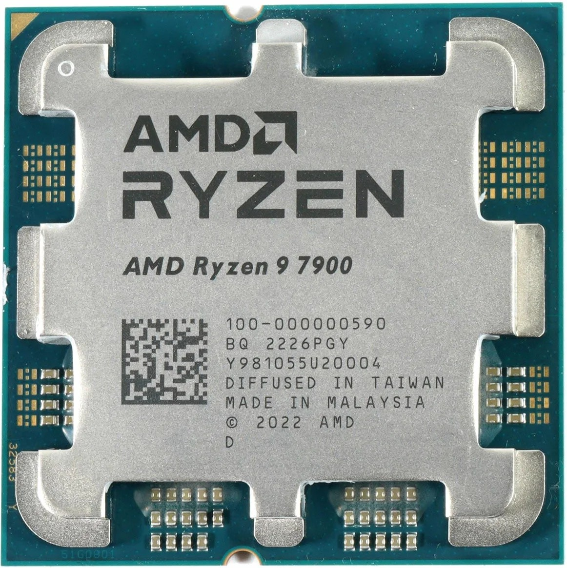 AMD  RYZEN 9 7900 3.7HZ 76MB 65W AM5 TRAY FANSIZ