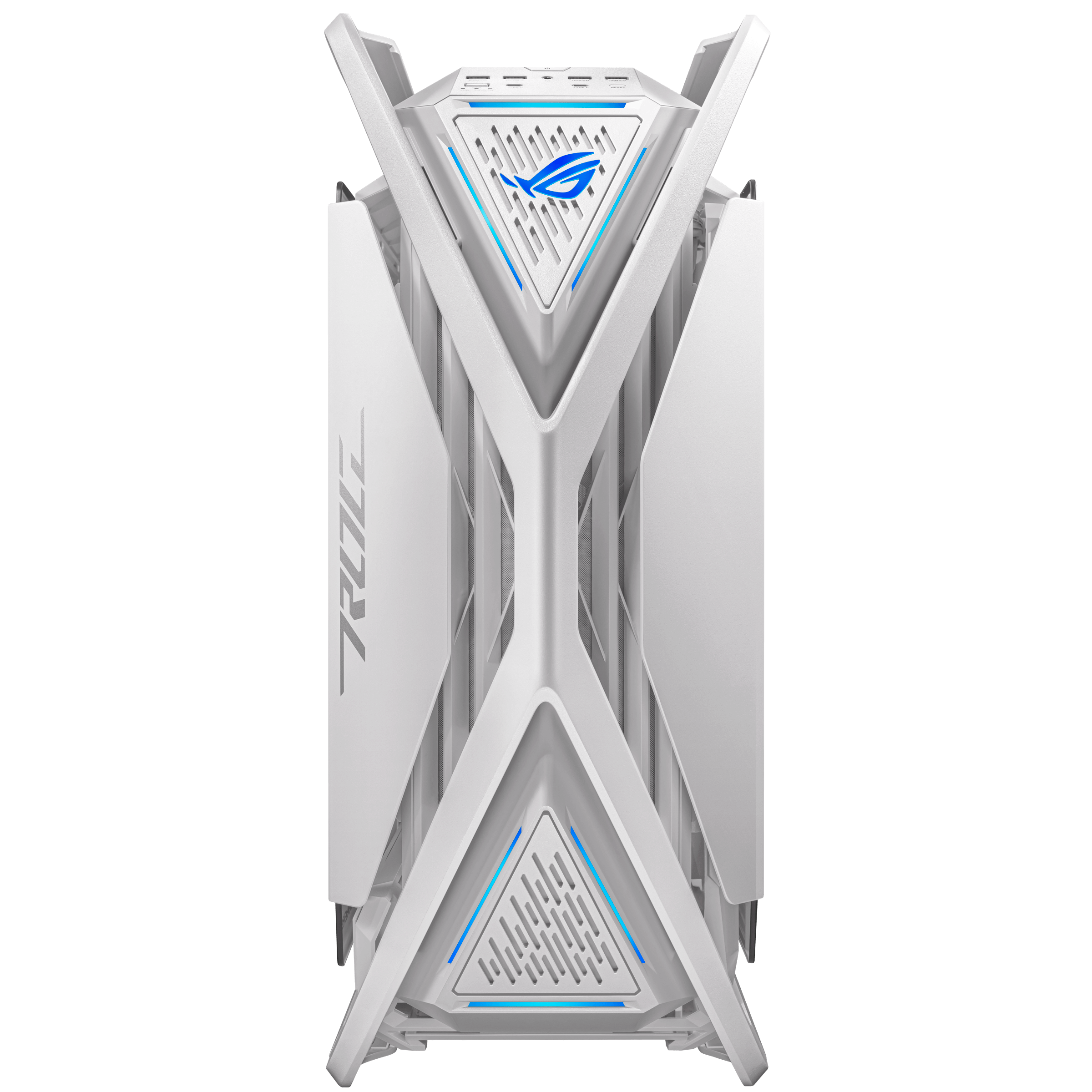 ASUS  ROG GR701 FANLI ALÜMİNYUM - ÇELİK ALAŞIMLI TEMPERLİ CAM USB 3.2 EATX/ATX/MINI-ATX/MICRO-ATX OYUNCU KASASI BEYAZ