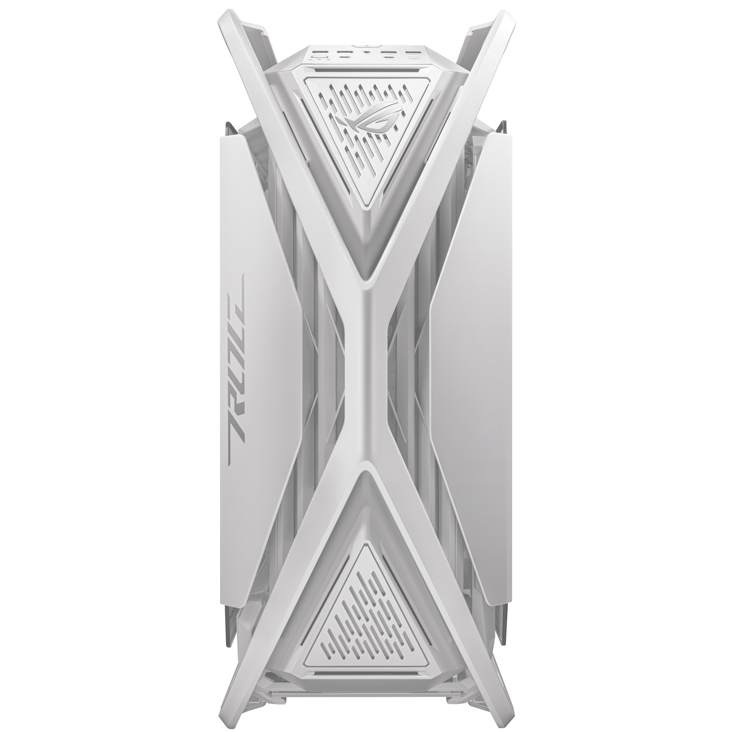 ASUS  ROG GR701 FANLI ALÜMİNYUM - ÇELİK ALAŞIMLI TEMPERLİ CAM USB 3.2 EATX/ATX/MINI-ATX/MICRO-ATX OYUNCU KASASI BEYAZ-89606