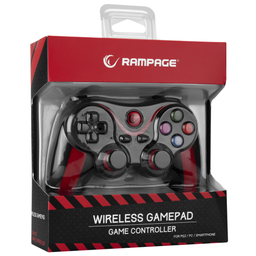 RAMPAGE  SG-R707, PC/PS3/Akıllı Telefon/TV Box, Kablosuz, Bluetooth, GAMEPAD-76910