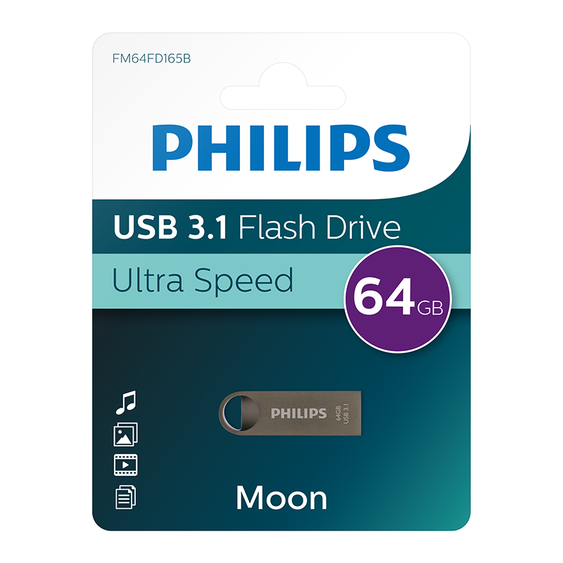 PHILIPS PHILIPS 64GB USB3.1 100/150MB/S FM64FD165B/00