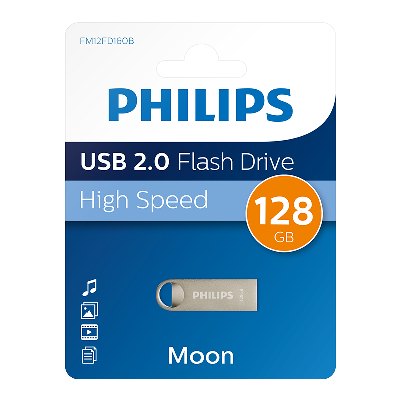 PHILIPS PHILIPS 128GB USB 2.0 25/10MB/S FM12FD160B/00