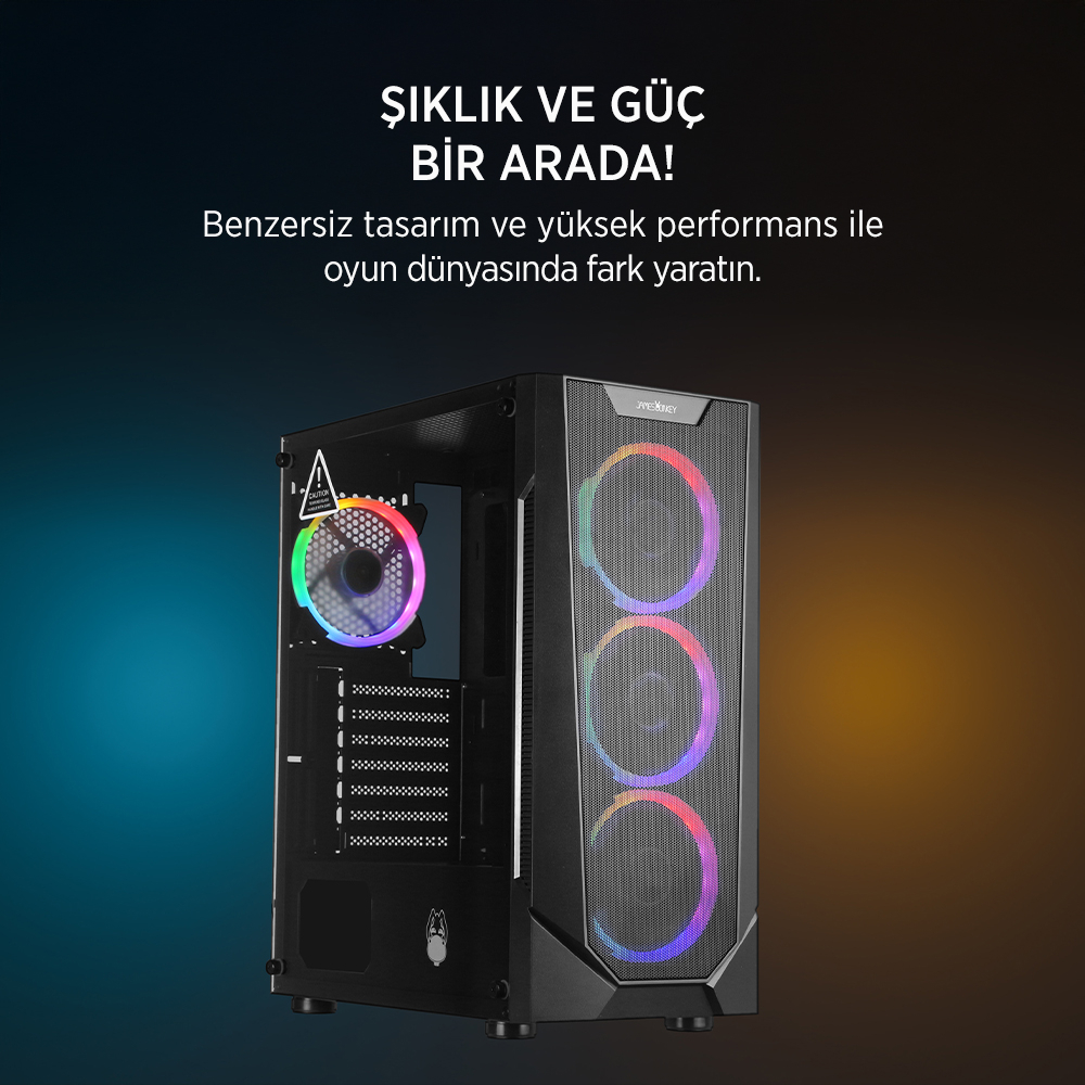 JAMES DONKEY JAMES DONKEY HELIX H800 4XRBW ATX 650W GAMING KASA-96321