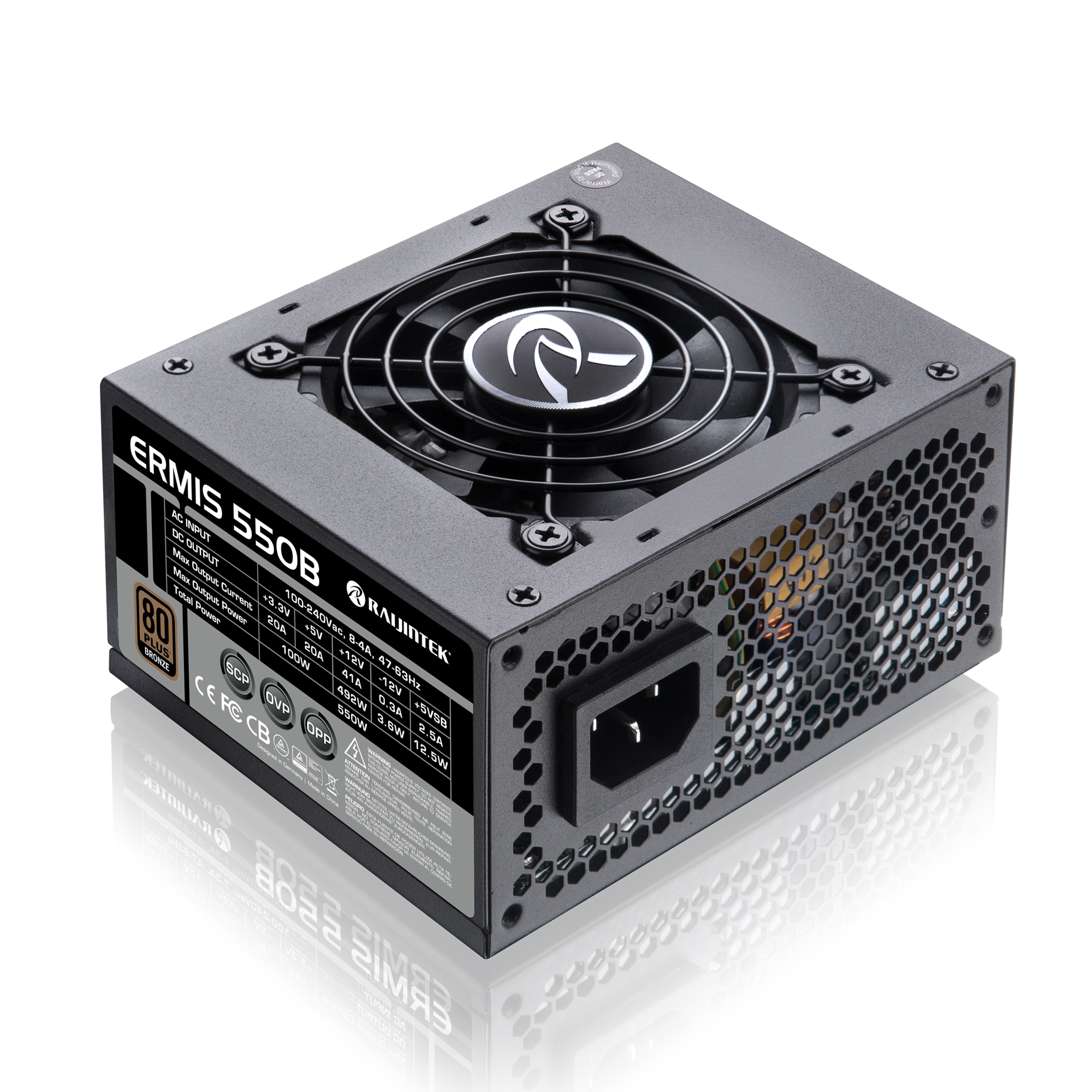 RAIJINTEK Raijintek Ermis 550W 80+ Bronze SFX Yarı Modular
