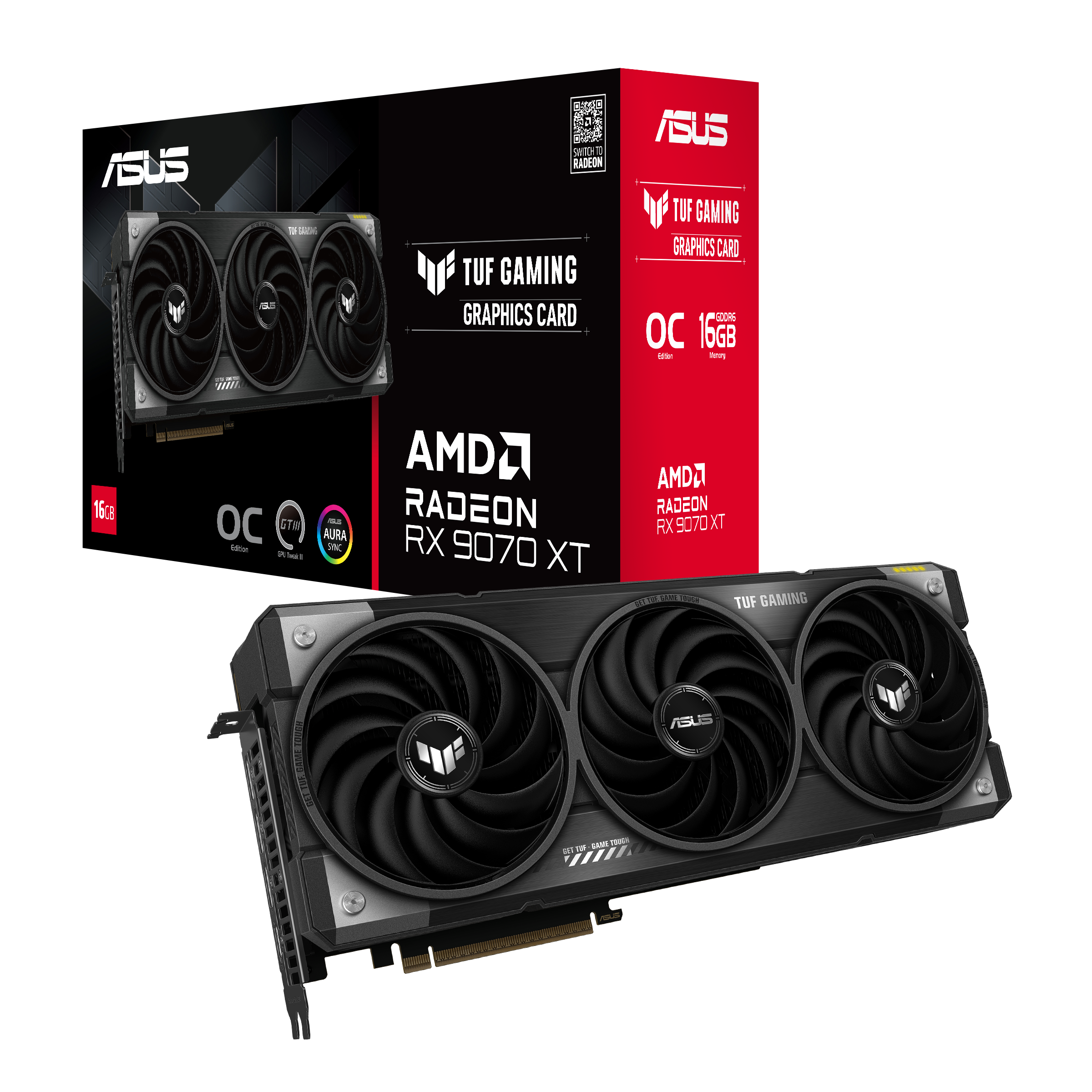ASUS  TUF-RX9070XT-O16G-GAMING AMD