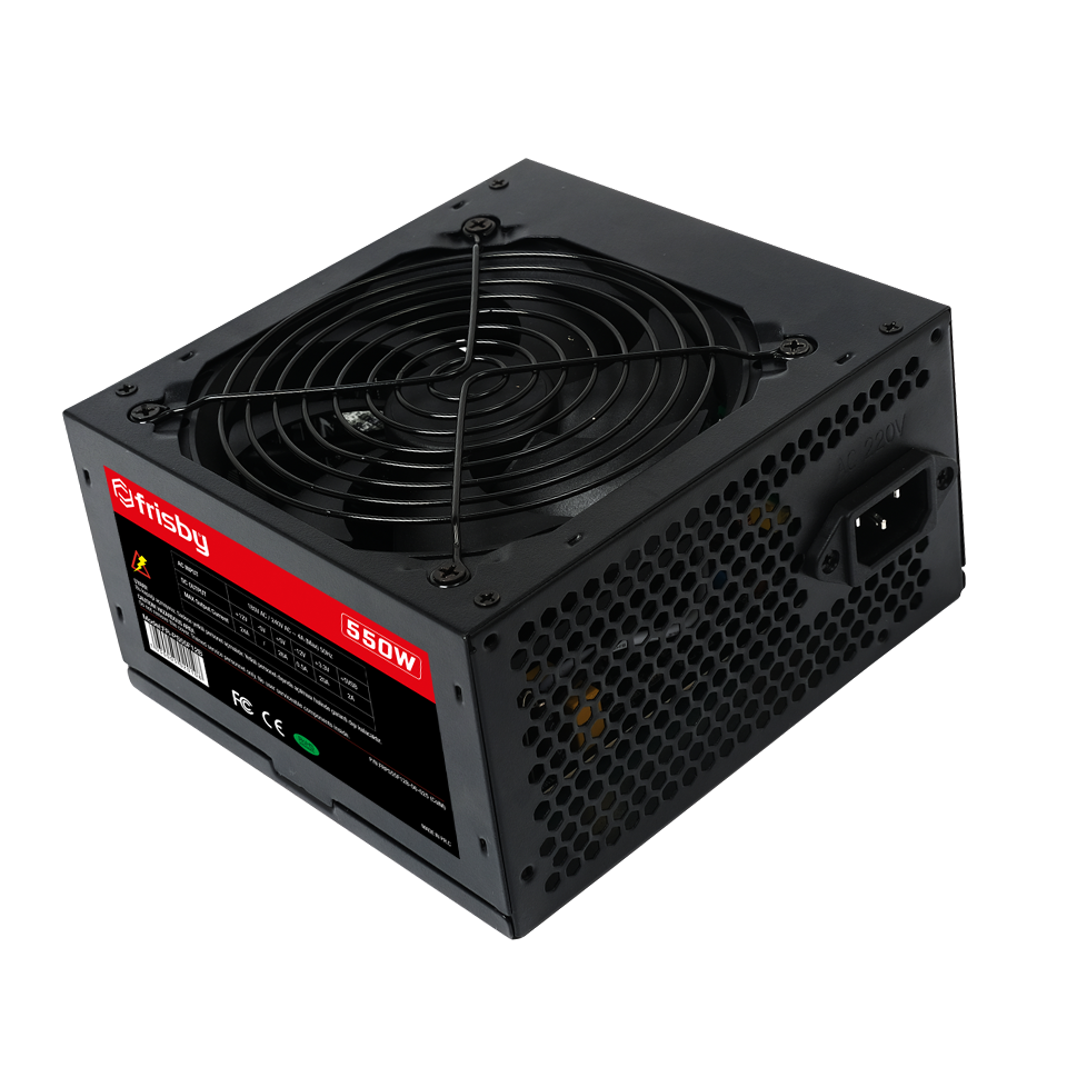 FRISBY Frisby 550W 12cm Fan Power Supply [FR-PS55F12B]