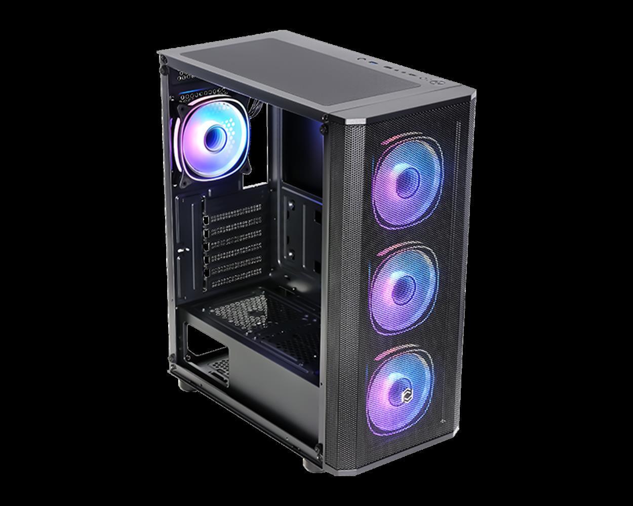 FRISBY FRİSBY CM-105 650W 80+ DOUBLE ARGB GAMING SIYAH MESH KASA-81771