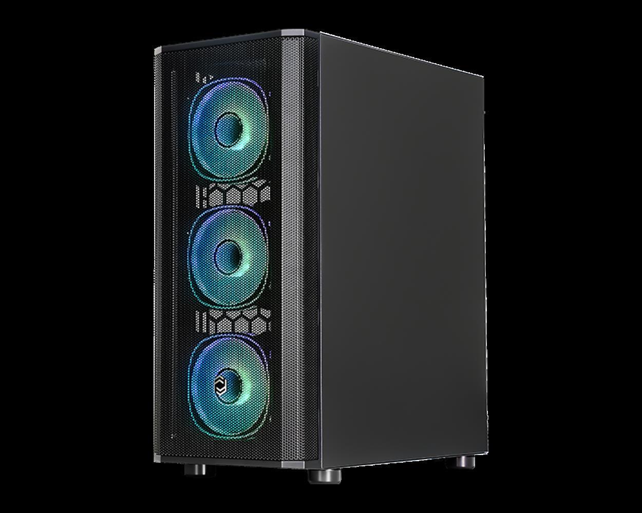 FRISBY FRİSBY CM-105 650W 80+ DOUBLE ARGB GAMING SIYAH MESH KASA-81772