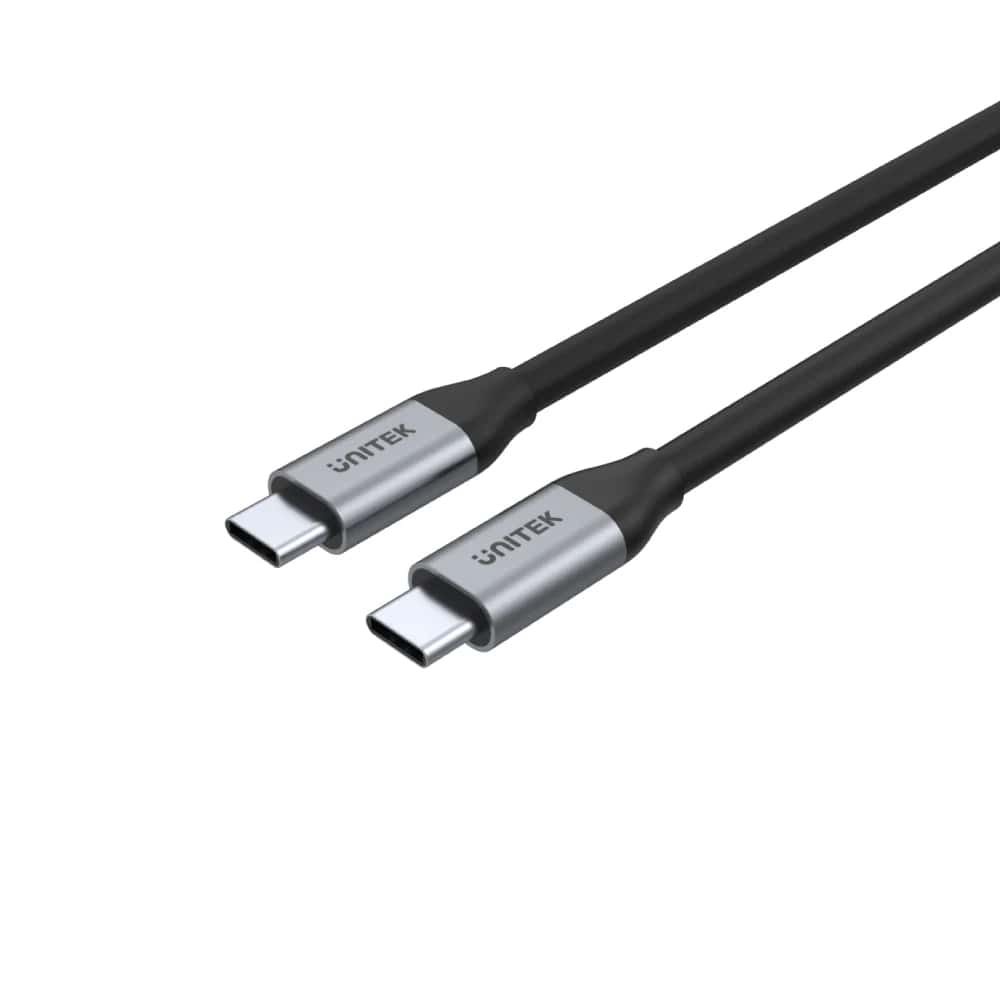 UNITEK USB-C 3.2 KABLO 2MT 5GBPS, 100W PD, 4K&60Hz  (C14091ABK)